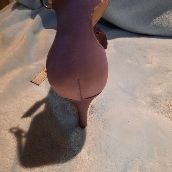 chinese laundry purple satin heels - Picture 3 of 4
